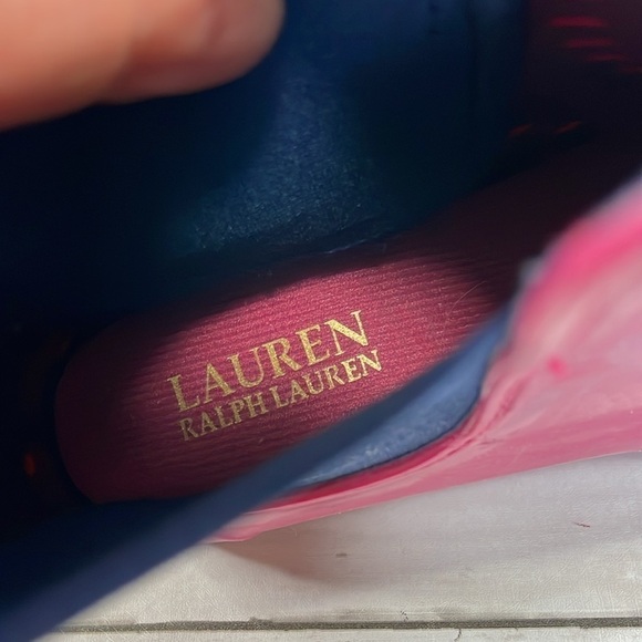 Lauren Ralph Lauren Hot Pink Rubber Chelsea Rain Booties - Picture 11 of 11